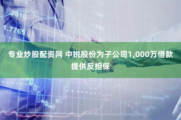 专业炒股配资网 中锐股份为子公司1,000万借款提供反担保
